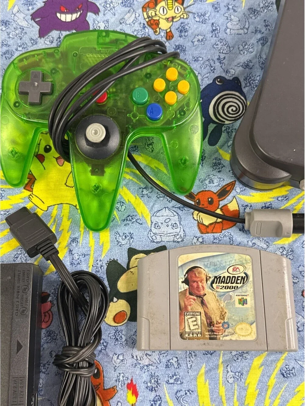 Working Nintendo 64 Console Bundle + Controller & Madden 2000